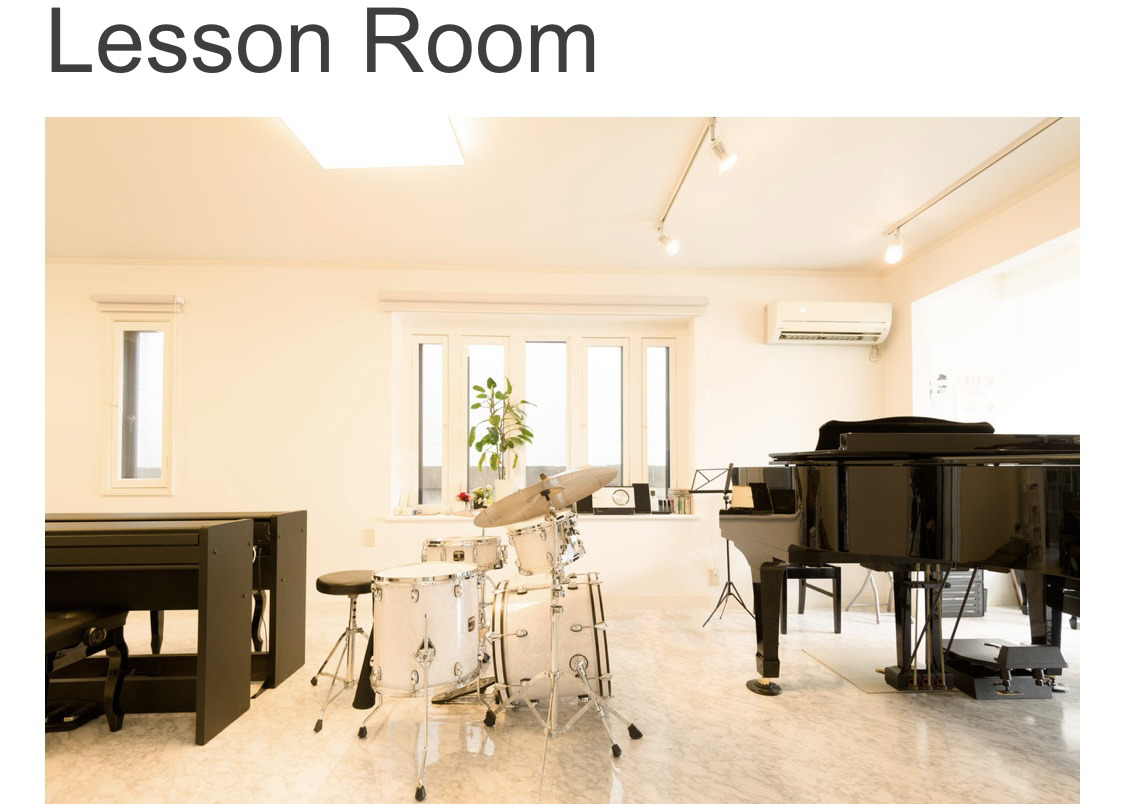 高崎のピアノスクールメヌエットのレッスン室